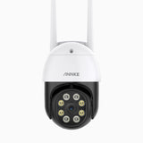 WPT400 - 4MP WiFi Pan Tilt Camera, Sound & Human Motion Detection, Color Night Vision, One-Touch Alarm, Two-Way Audio, Cloud & Max. 128 GB Local Storage, Works with Alexa