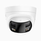 FCD800 - 8MP UHD Dual-Lens Outdoor PoE Security Camera, 180°Panoramic View, Smart Dual Light Night Vision, Two-Way Audio, Active Siren & Alarm, Human & Vehicle Detection, IP67
