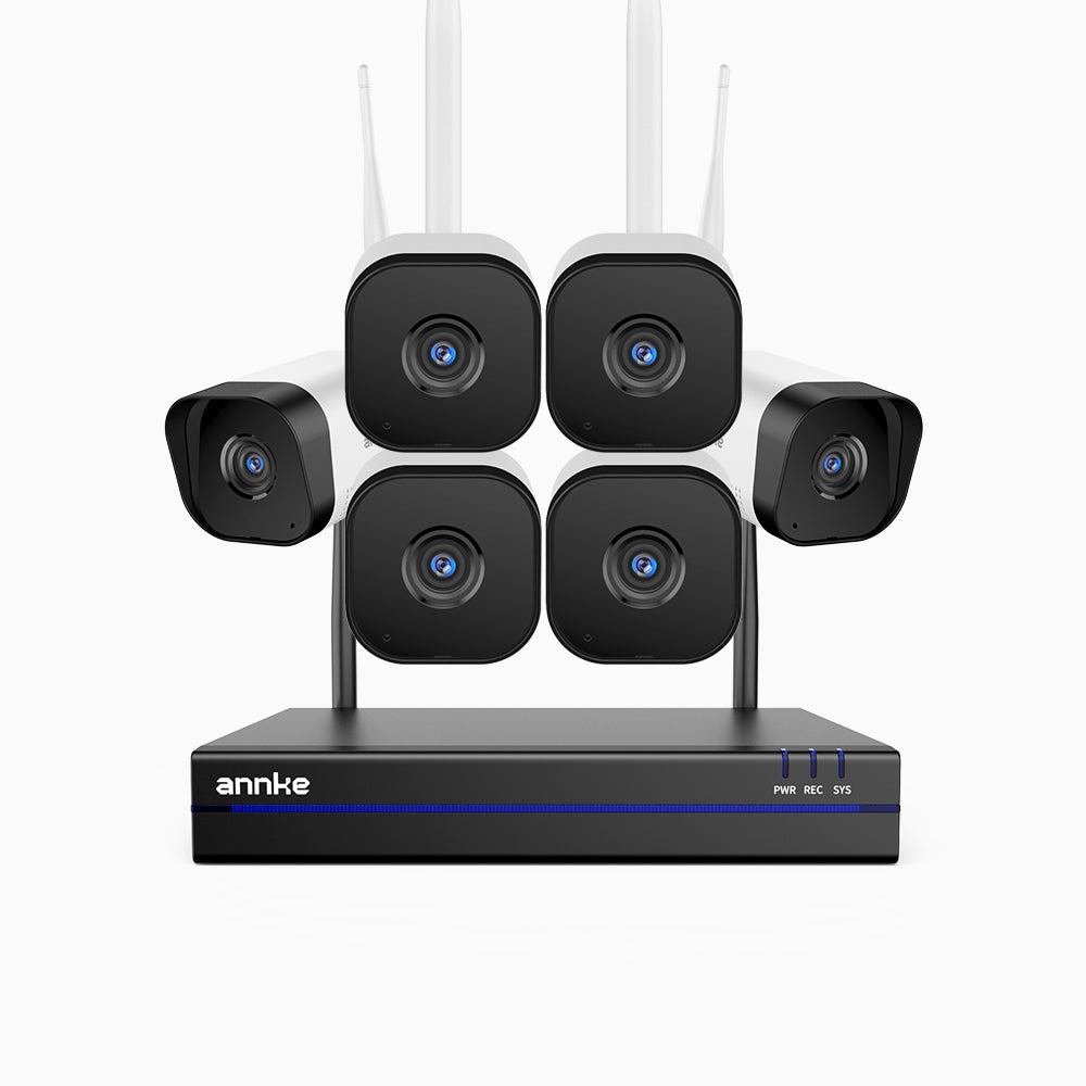 ANNKE WS800 8MP 4K 16 Channel 6 Cameras Wireless NVR CCTV System