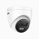 C500P - 3K Dual Light Outdoor PoE Security Camera, Color & IR Night Vision, 3072*1728 Resolution, f/1.6 Aperture (0.005 Lux), Human & Vehicle Detection, Built-in Microphone, IP67