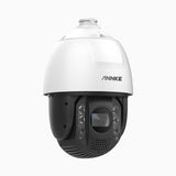 CZ825X - 4K 25X Optical Zoom PoE PTZ Speed Dome Security Camera, IK10 Vandal-Resistant, 5.9-147.5 mm Lens, Smart Detection, 660 ft Color Night Vision, Audio & Visual Alarm