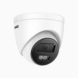 C800 – 4K Outdoor PoE IP Security Camera, Human & Vehicle Detection, Dual Lights Night Vision, Built-in Micphone & SD Card Slot, 123° Field of View, RTSP Supported, Upgraded Version