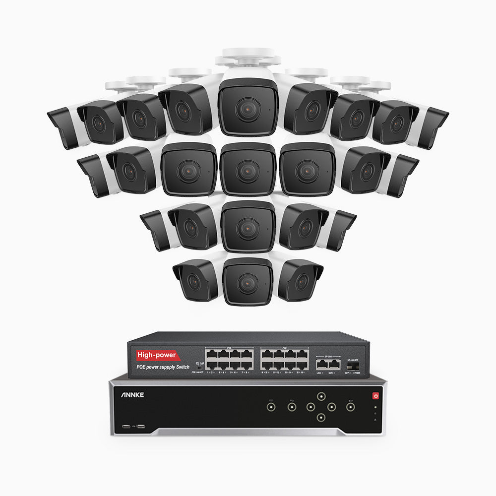 ANNKE H500 5MP Super HD 8 Channel 6 Cameras PoE CCTV System - ANNKE Store