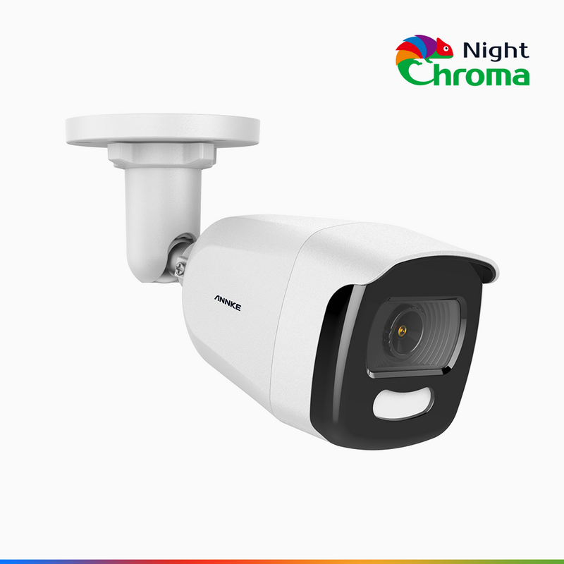 NightChroma<sup>TM</sup> NCA500 - 5MP Acme Color Night Vision Security Camera,  f/1.0 Aperture (0.0005 Lux), 121° FoV, Active Alignment, IP67 - 4 PCS