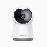 Crater 2 - 3MP WiFi Pan Tilt Camera, Sound Detection, Human Motion Detection, One-Touch Alarm, Two-Way Audio, Cloud & Max. 128 GB Local Storage, Works with Alexa