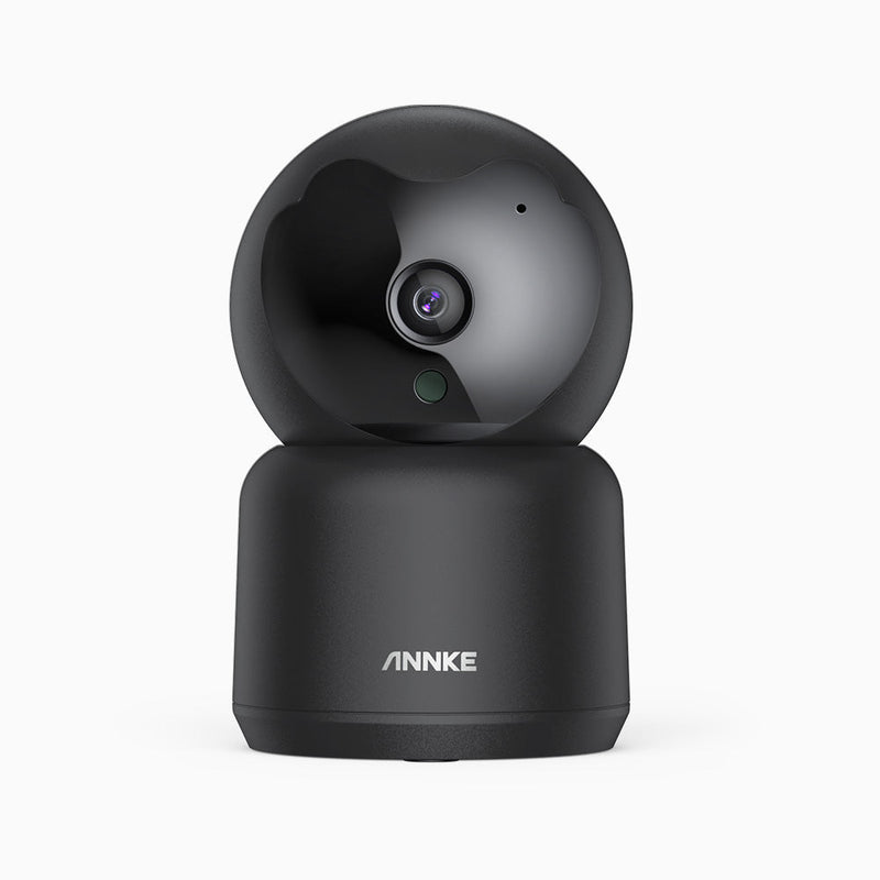 Crater 2 - 3MP WiFi Pan Tilt Camera, Sound Detection, Human Motion Detection, One-Touch Alarm, Two-Way Audio, Cloud & Max. 128 GB Local Storage, Works with Alexa