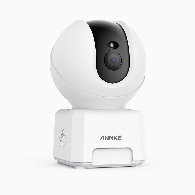 Crater Pro - 4MP Dual-Band WiFi Indoor Camera, 2.4 GHz /5 GHz, 350° Pan & 60° Tilt, Human & Sound Detection, Smart Tracking, Two-Way Audio, Cloud & Max. 128 GB Local Storage, Works with Alexa