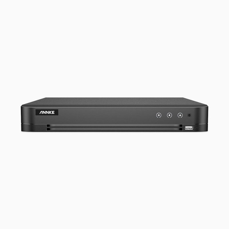 4K 16 Channel Hybrid 5-in-1 Digital Video Recorder, Human & Vehicle Detection, H.265+, Dual Hard Drive Bays, Line Crossing Detection, Intrusion Detection & Motion Detection