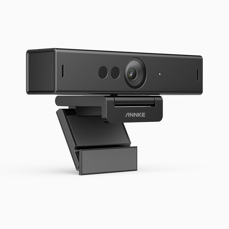 WX810 - 4K Ultra HD PC Webcam with Wide FoV, Smart Macro Autofocus Within 0.7s, 2 Built-in Microphones, 360° Rotation
